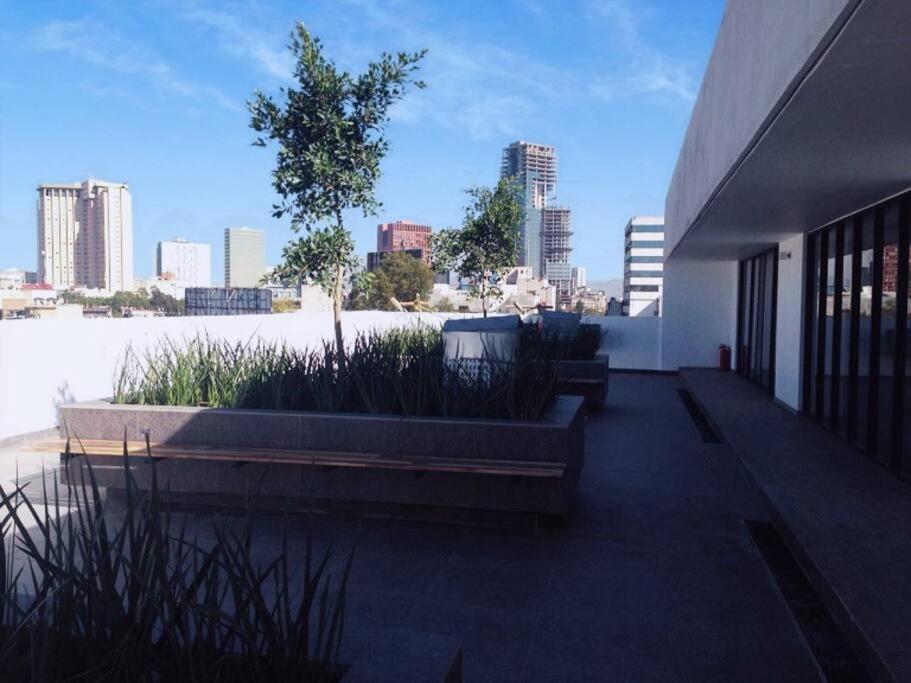 Secure, Central And Quiet Apartment Work Or Travel Mexico City Ngoại thất bức ảnh
