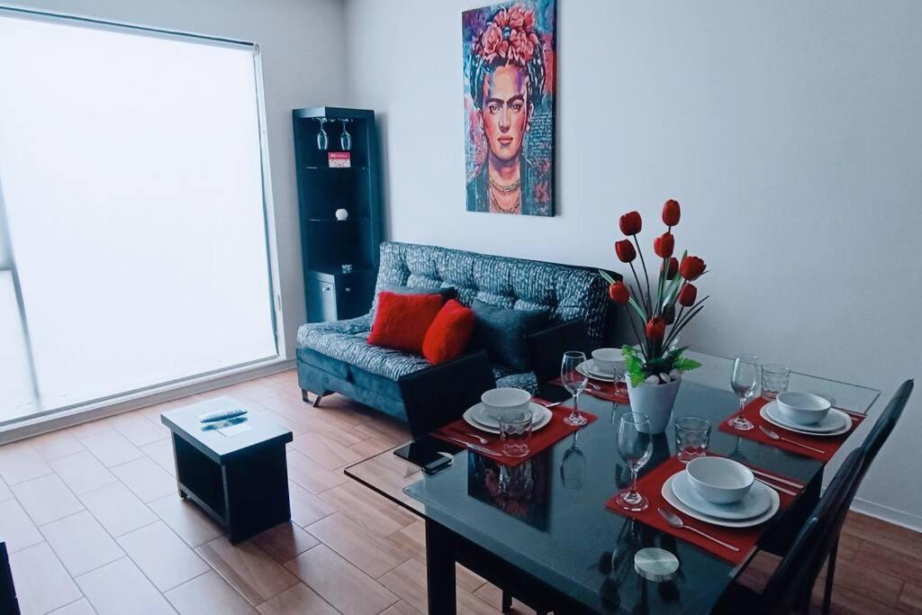 Secure, Central And Quiet Apartment Work Or Travel Mexico City Ngoại thất bức ảnh